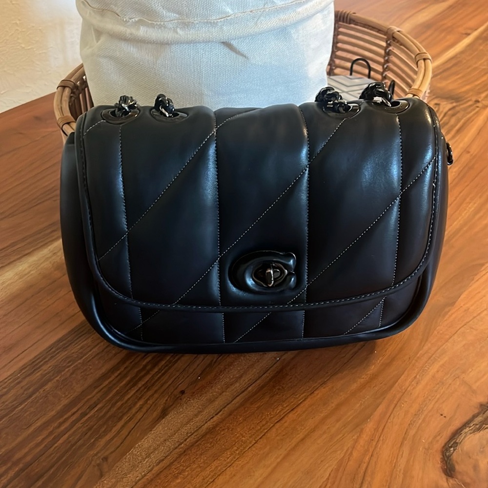 Coach Madison Quilted Pillow Bag